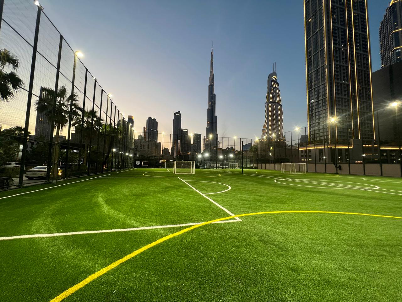 Sports Turf Installation at Ballers Academy Dubai